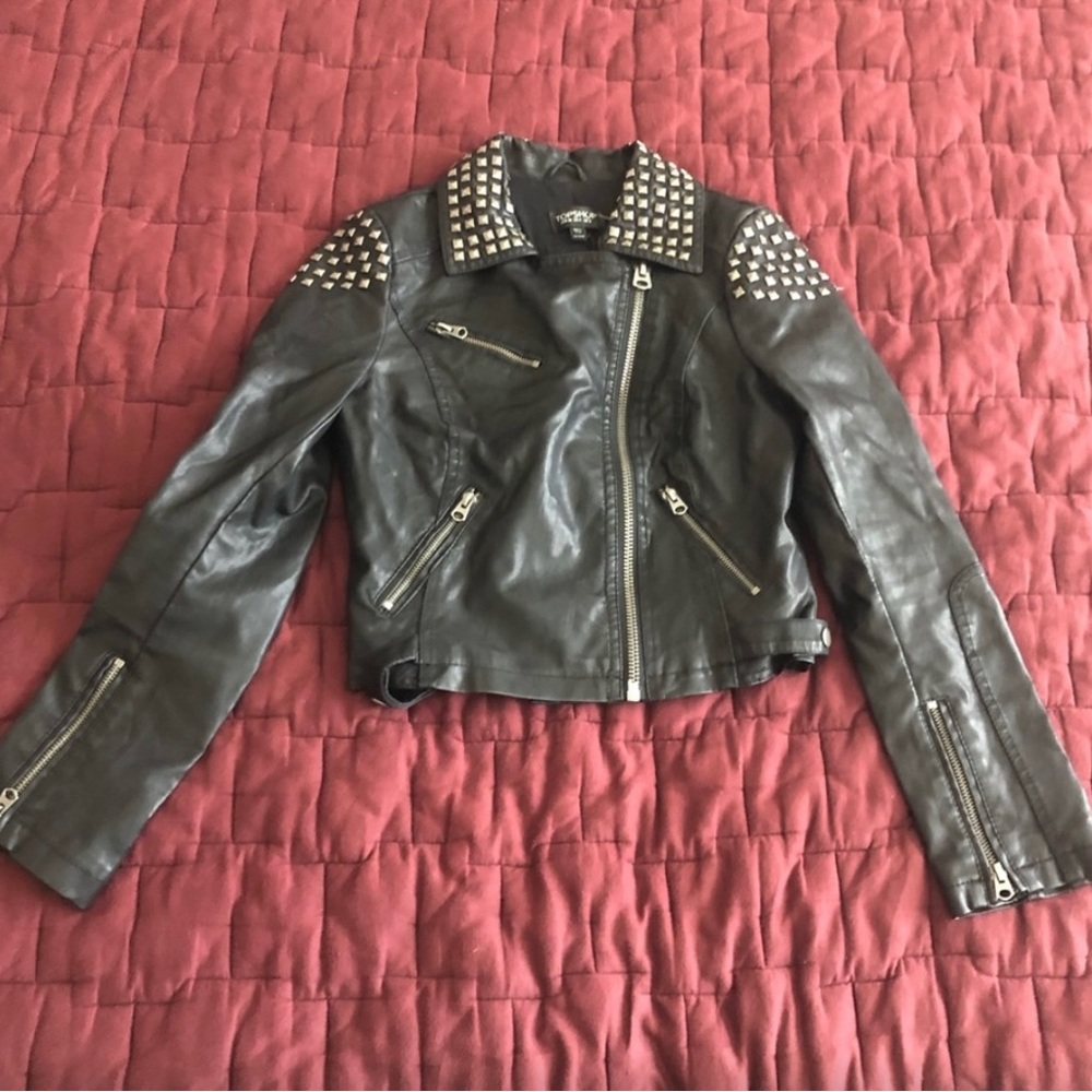 ISO Studded Leather Jacket